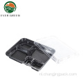 Magnetrowavable Diridable afhaalmaaltijden plastic fastfoodcontainer